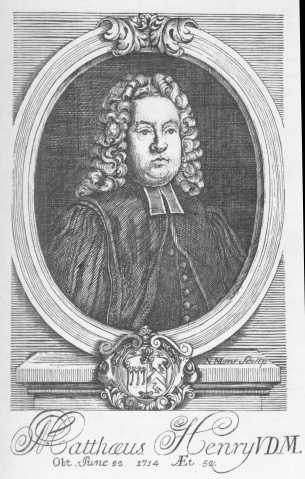 The Rev Matthew Henry (143 KB) 1731 (Click on Picture to View Full Size) picture