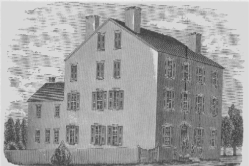 First Insane Asylum building (162 KB) 1817 (Click on Picture to View Full Size) picture